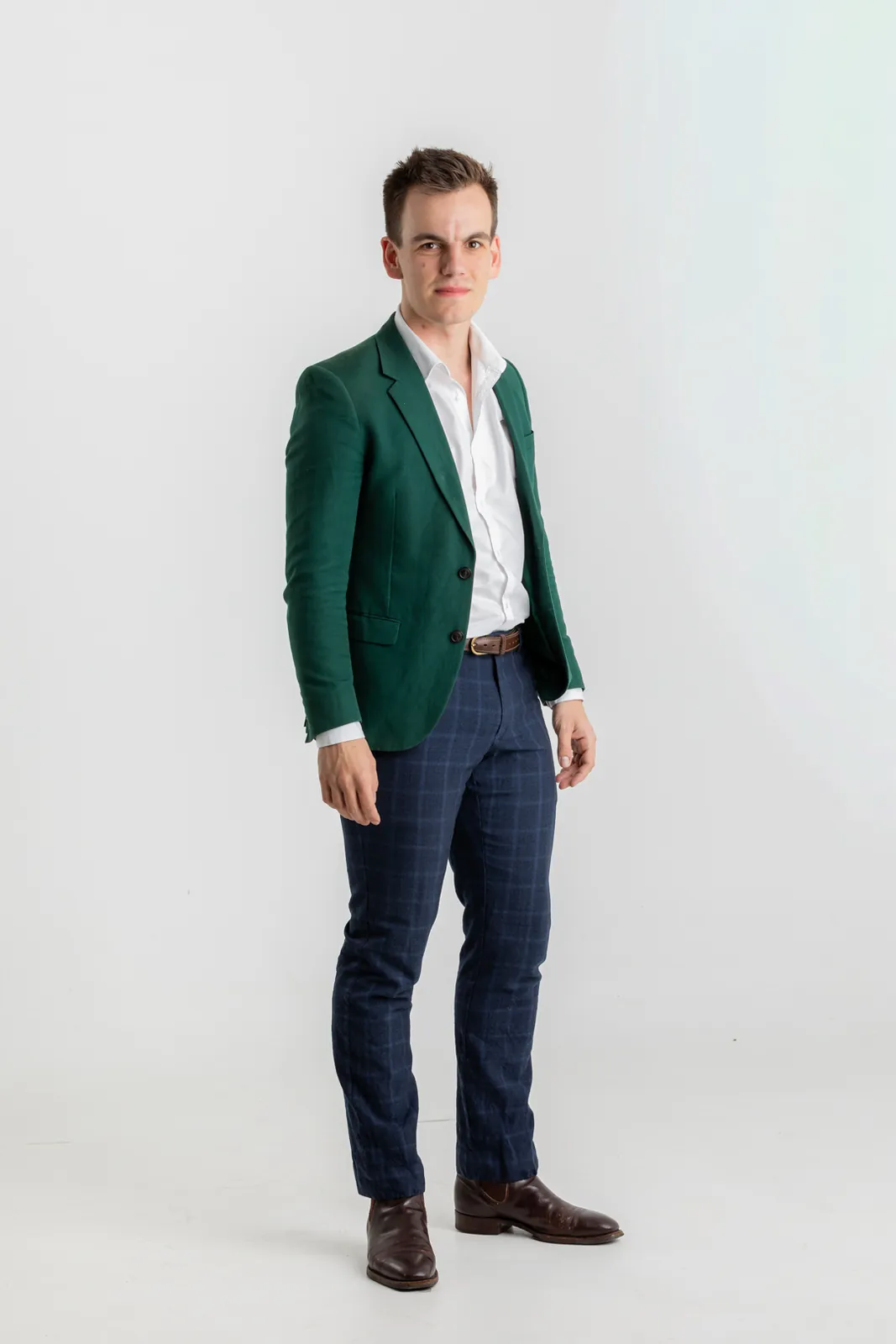 Alex Dekker, studio portrait